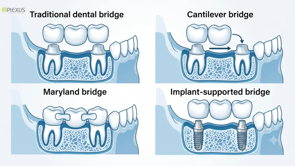 Types Of Dental Bridge