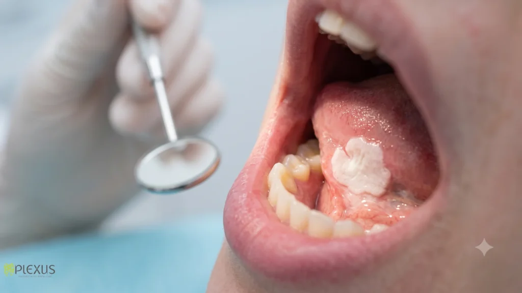 White Patches Inside the Mouth
